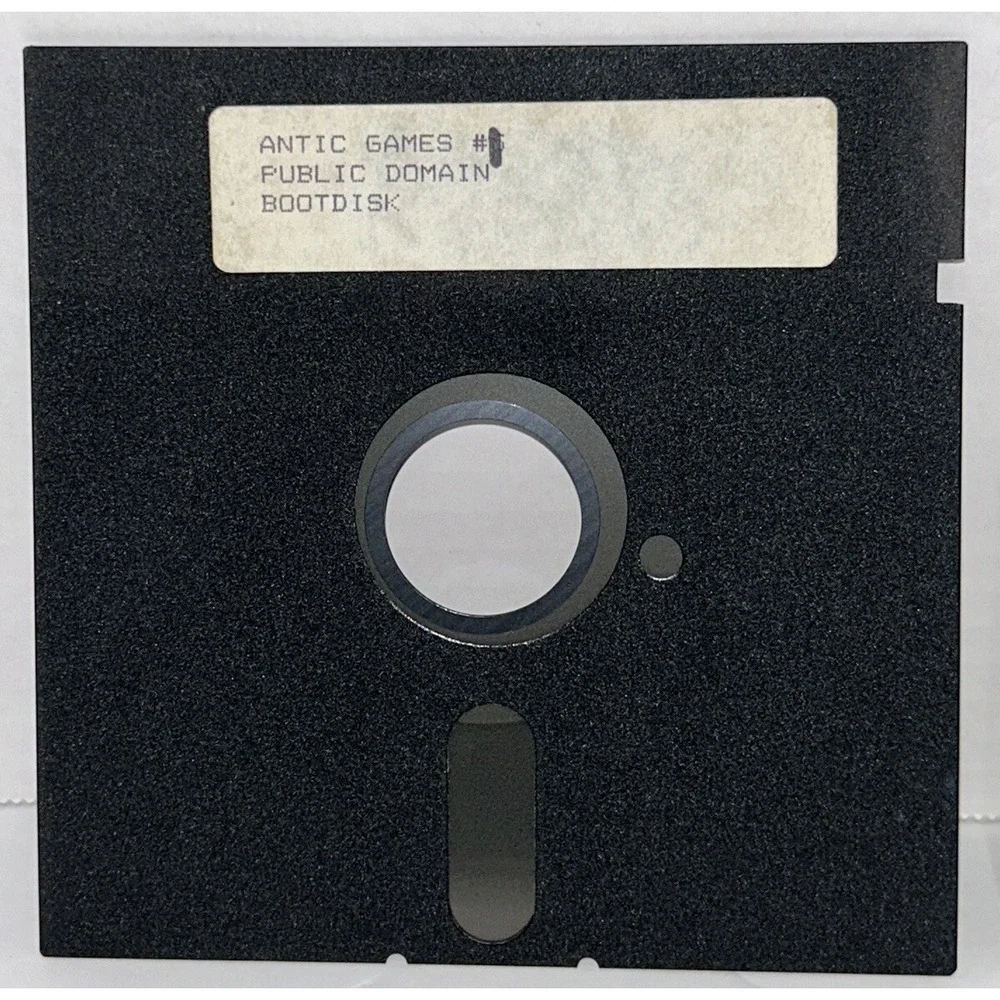 Antic Games #1‎ Public Domain Bootdisk 5.25